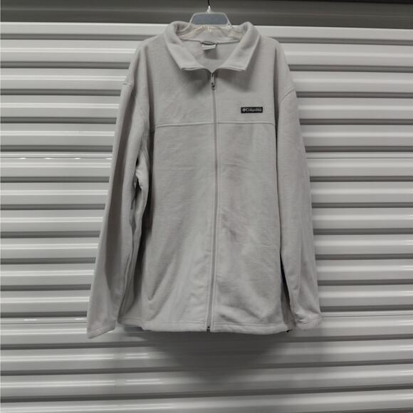 Columbia Granite Mountain Fleece Jacket Men's 3XT Gray Full Zip Fall Casual Cozy - Picture 1 of 10